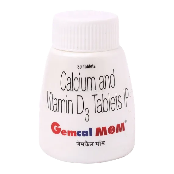 gemcal mom tablet 30's